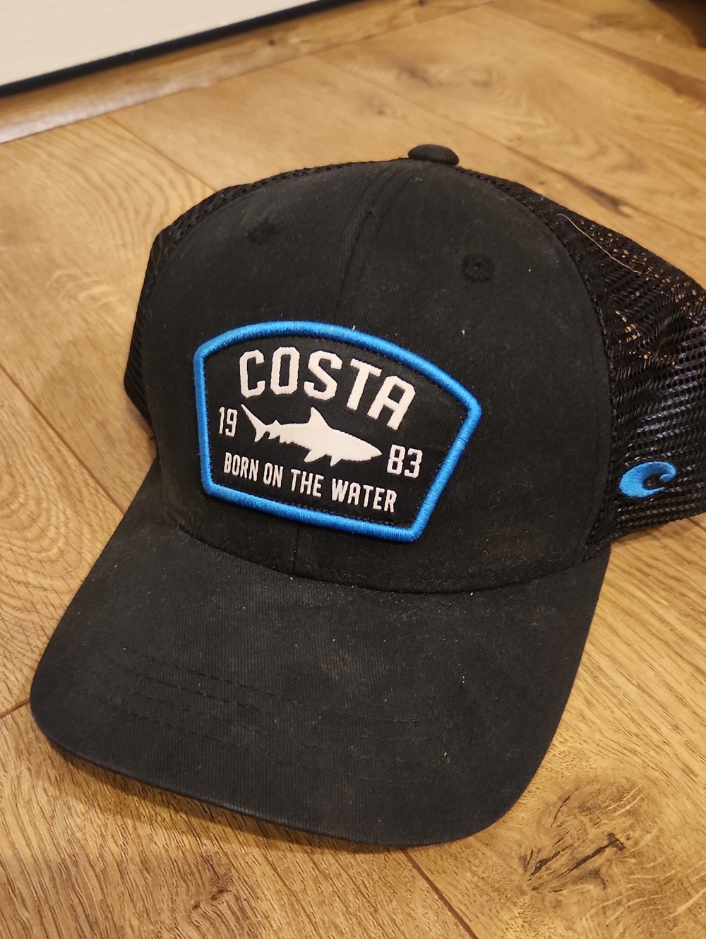 Costa 1983 Born On The Water Black And Blue Hat